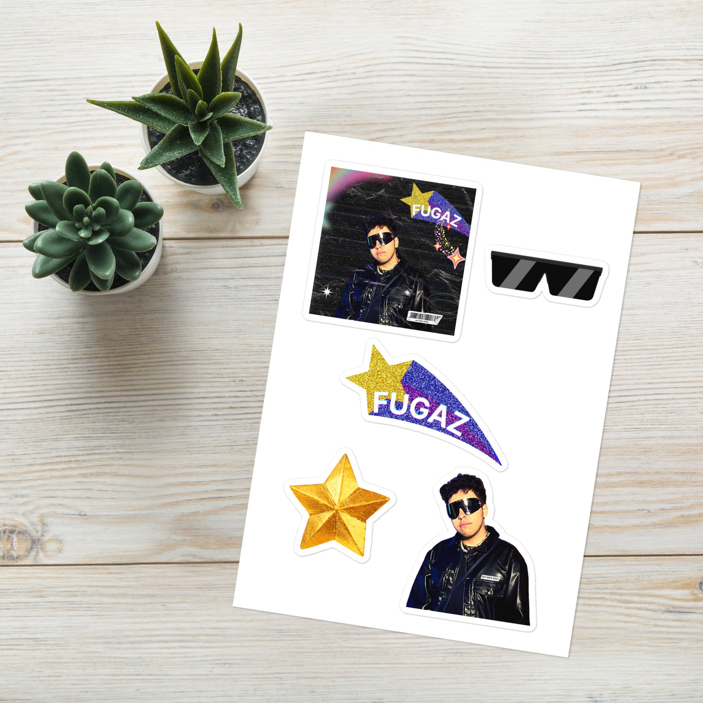 FUGAZ by JAY MAX Sticker Sheet